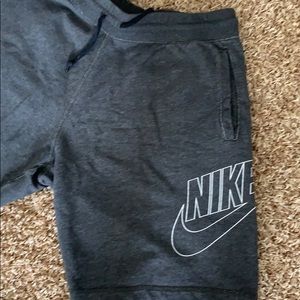 Men’s Nike sweatshirt fabric shorts